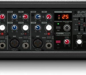 Behringer PMP550M garsų maišiklis 5 kanalai 20 - 20000 Hz Juoda - Image 2