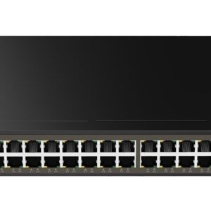LevelOne GEL-5271 tinklo komutatorius Valdomas L2+ Gigabit Ethernet (10/100/1000) 1U Juoda - Image 1