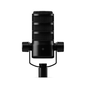 RØDE PodMic USB Juoda Studijos mikrofonas