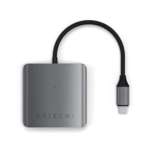 Satechi ST-H4CPDM sąsajos šakotuvas C tipo USB 10000 Mbit/ai Pilka - Image 3