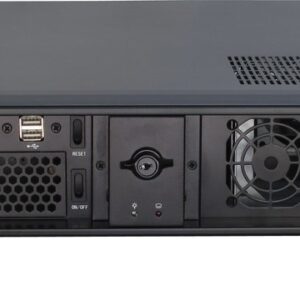 Inter-Tech IPC 2U-2098-SL Stovas Juoda - Image 2