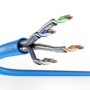Digitus DK-1624-A-VH-5 tinklo kabelis Šviesiai mėlyna 500 m Cat6a U/FTP (STP) - Image 2