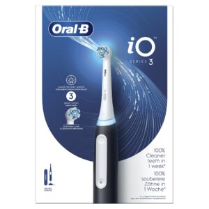 Oral-B 8006540731536 elektrinis dantų šepetėlis Suaugusiems Besisukantis vibruojantis dantų šepetėlis Juoda, Balta - Image 2