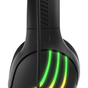PDP 049-032-BK Ausinės be mikrofono ir ausinės su mikrofonu Laisvų rankų įranga Bevielis Su lankeliu Žaidimams Bluetooth Juoda - Image 1