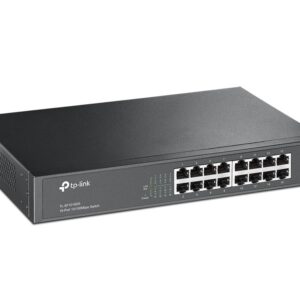 TP-Link TL-SF1016DS tinklo komutatorius Ne-valdomas Fast Ethernet (10/100) 1U Juoda - Image 2