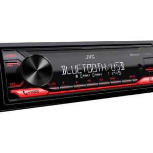 AUTOMOBILINIS RADIJAS JVC KDX-282BT RAUDONAS - Image 2