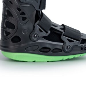 Trumpa pėdos ir čiurnos ortozė "AIR WALKER DUO" SHORT O-1185/M REHAFUND, juoda - Image 3