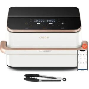 Cosori 1895375 Dvigubas 10 L Autonominės 2800 W Karšto oro gruzdintuvė Balta