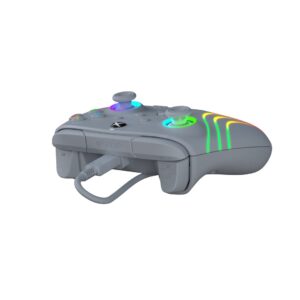 PDP Afterglow Wave Pilka USB Žaidimų pultelis Analoginis / skaitmeninis PC, Xbox One, Xbox Series S, Xbox Series X - Image 3