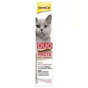 GIMCAT Duo Paste Anti-Hairball su vištiena – skanėstas katei – 50g - Image 2