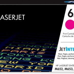 HP 655A Magenta Original LaserJet Toner Cartridge - Image 1