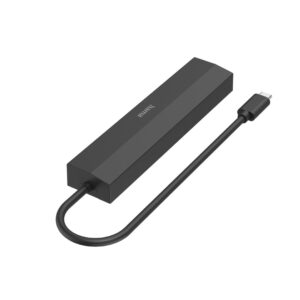 Hama 00200144 sąsajos šakotuvas USB 3.2 Gen 1 (3.1 Gen 1) Type-C 5000 Mbit/ai Juoda - Image 2