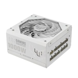 ASUS TUF Gaming 1000W Gold White Edition maitinimo blokas 20+4 pin ATX ATX Balta - Image 1