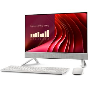 DELL EC24250 Intel® Core™ i5 i5-1334U 60,5 cm (23.8") 1920 x 1080 pikseliai Viskas viename kompiuteryje 16 GB DDR5-SDRAM 512 GB SSD Windows 11 Pro Wi-Fi 6E (802.11ax) Balta - Image 3