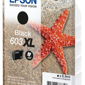 Epson C13T03A14010 rašalo kasetė 1 vnt Originalus Didelė (XL) išeiga Juoda - Image 1