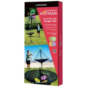Waboba Hitman throwing disc game with basket - Image 7