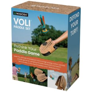 Waboba Voli skill game 2x hand rackets 1x shuttlecock - Image 4