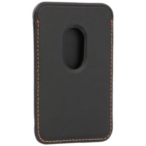 Magnetic Wallet Lamborghini Urus D8 Genuine Leather MagSafe oranžinės spalvos - Image 5