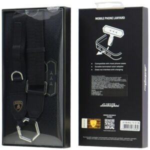 Universal Lamborghini D1 Crossbody Webbing Strap juodos spalvos - Image 3