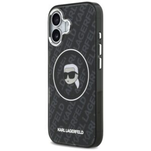 Dėklas Karl Lagerfeld IML Karl Head Logo MagSafe for Apple iPhone 17 Pro juodos spalvos - Image 2