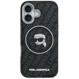 Dėklas Karl Lagerfeld IML Karl Head Logo MagSafe for Apple iPhone 17 Pro juodos spalvos - Image 3