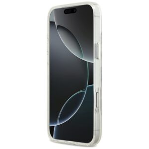 Karl Lagerfeld IML Glitter Karl & Choupette Sketch Logo MagSafe dėklas skirtas Apple iPhone 17 Pro Max Clear - Image 5