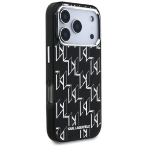 Karl Lagerfeld IML KL Monogram MagSafe dėklas skirtas Apple iPhone 17 Pro juodos spalvos - Image 4
