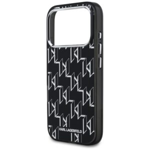 Karl Lagerfeld IML KL Monogram MagSafe dėklas skirtas Apple iPhone 17 Pro juodos spalvos - Image 6