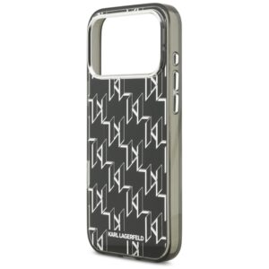 Karl Lagerfeld IML KL Monogram MagSafe dėklas skirtas Apple iPhone 17 Pro Max juodos spalvos - Image 6