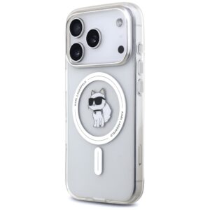 Karl Lagerfeld IML Choupette MagSafe dėklas skirtas Apple iPhone 17 Pro Max Clear - Image 2