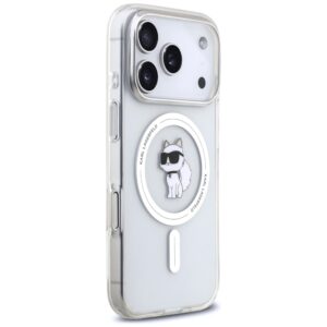 Karl Lagerfeld IML Choupette MagSafe dėklas skirtas Apple iPhone 17 Pro Max Clear - Image 4
