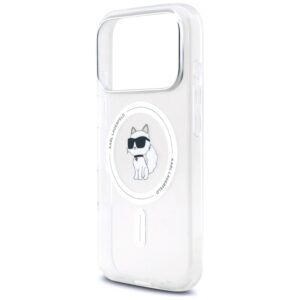 Karl Lagerfeld IML Choupette MagSafe dėklas skirtas Apple iPhone 17 Pro Max Clear - Image 6