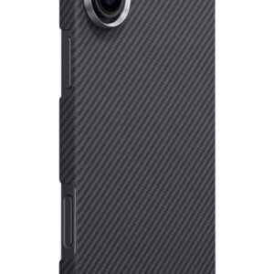 Pitaka Ultra-Slim Dėklas, Black/Grey Twill - Apple iPhone 16 Plus - Image 3