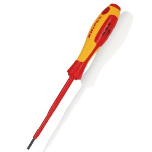 KNIPEX IZOLIUOTAS PLOKŠČIAS ATSUKTUVAS 3,0x0,4x75mm - Image 1