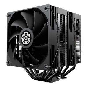 Enermax ETS-TD60D Kompiuterio aušinimo sistema Procesorius Orinis aušintuvas 12 cm Juoda - Image 1