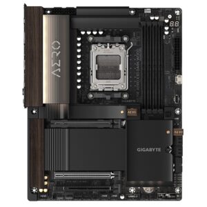 GIGABYTE X870E AERO X3D DARK WOOD AMD X870E AM5 lizdas ATX - Image 2