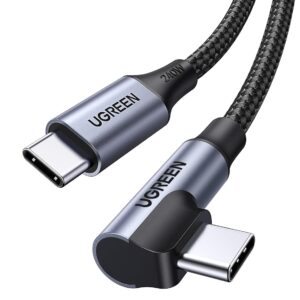 Kabelis USB C - USB C kampinis 1m 240W L536 UGREEN