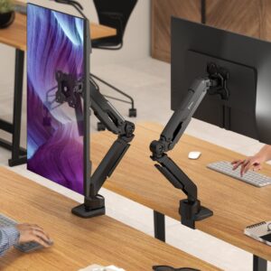 ONKRON G90 86,4 cm (34") Stalas Juoda - Image 3