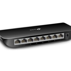 TP-Link TL-SG1008D Ne-valdomas Gigabit Ethernet (10/100/1000) Juoda - Image 3