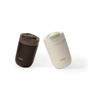 Outin OT-TUM-01-SW kubek podróżny 350 ml Smėlio Nerūdijančiojo plieno - Image 2