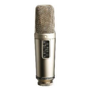 RØDE NT2-a Sidabras Scenos / pasirodymų mikrofonas