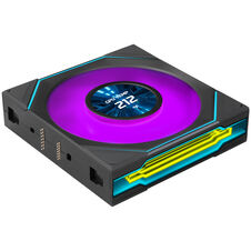 Lian Li UNI FAN SL-INF LCD FLEX Wireless Fan, ARGB and LCD - 120mm, black