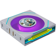 Lian Li UNI FAN SL-INF LCD FLEX Wireless Fan, ARGB and LCD - 120mm, white
