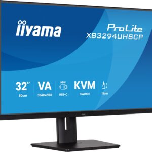 iiyama ProLite XB3294UHSCP-B1 kompiuterio monitorius 80 cm (31.5") 3840 x 2160 pikseliai 4K Ultra HD Juoda