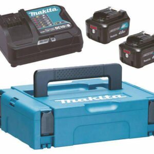 MAKITA MAITINIMO RINKINYS 12V 2x4,0Ah (BL1041Bx2+DC10SB) MAKPAC - Image 1