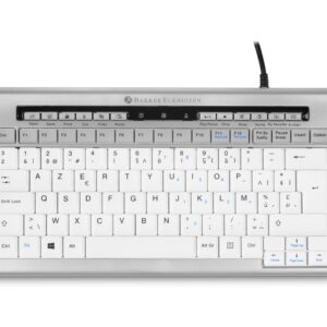 BakkerElkhuizen S-board 840 klaviatūra Biuras USB QWERTY Anglų (JK) Šviesiai Žalia, Balta - Image 1