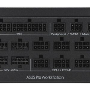 ASUS ASUS-PRO-WS-3000P maitinimo blokas 3000 W 20+4 pin ATX ATX Juoda - Image 3