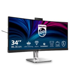 Philips 6000 series 34B2U6603CH/00 kompiuterio monitorius 86,4 cm (34") 3440 x 1440 pikseliai Wide Quad HD LCD Pilka - Image 2
