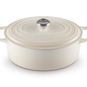 Le Creuset 21178317164430 prikaistuvis 6,3 L Ovalus Kreminė spalva - Image 2