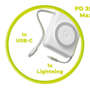 Mobile Origin 35W PD 20000mAh Display PowerBank PB15 MagSafe Compatible - Image 9
